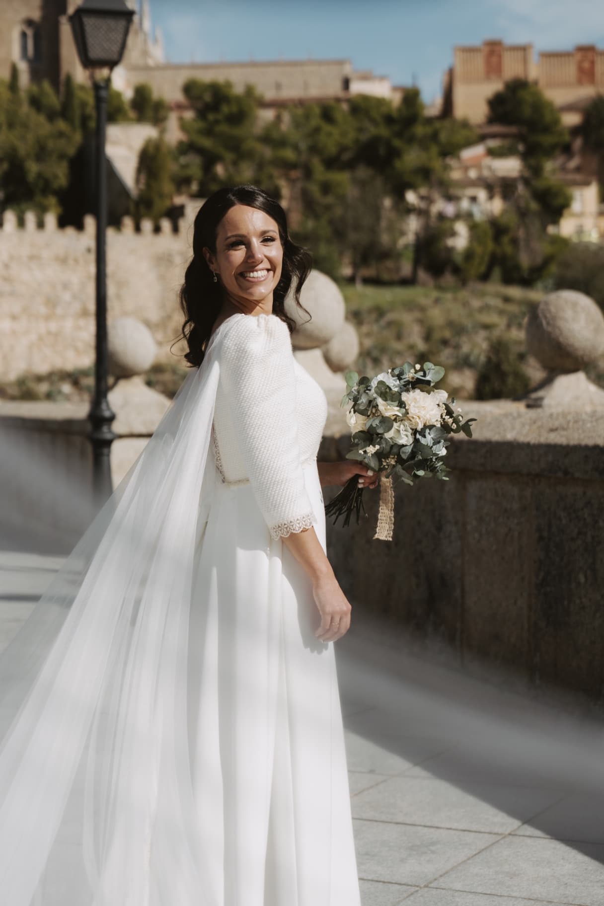 Cómo elegir el ramo de novia perfecto según tu vestido.