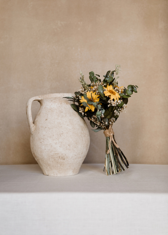 Ramo de flores preservadas girasoles - Camomile Bouquet 7