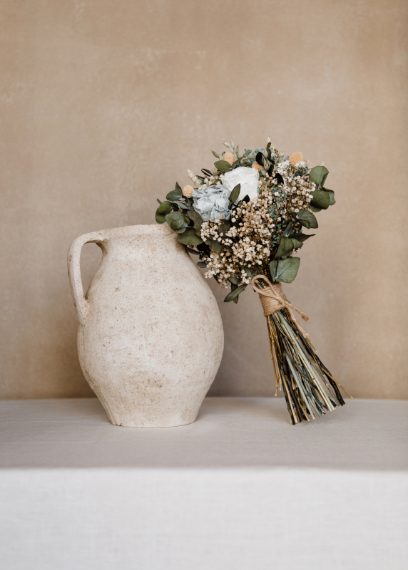 Ramo flores preservadas ordenado - Camomile Bouquet 8