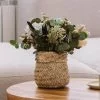 Cestita con asa con flores preservadas estándar Miranda - Camomile Bouquet