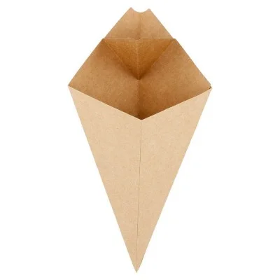 Cono de papel reciclado