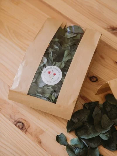 Saquito de pétalos de flores preservadas 4- Camomile Bouquet