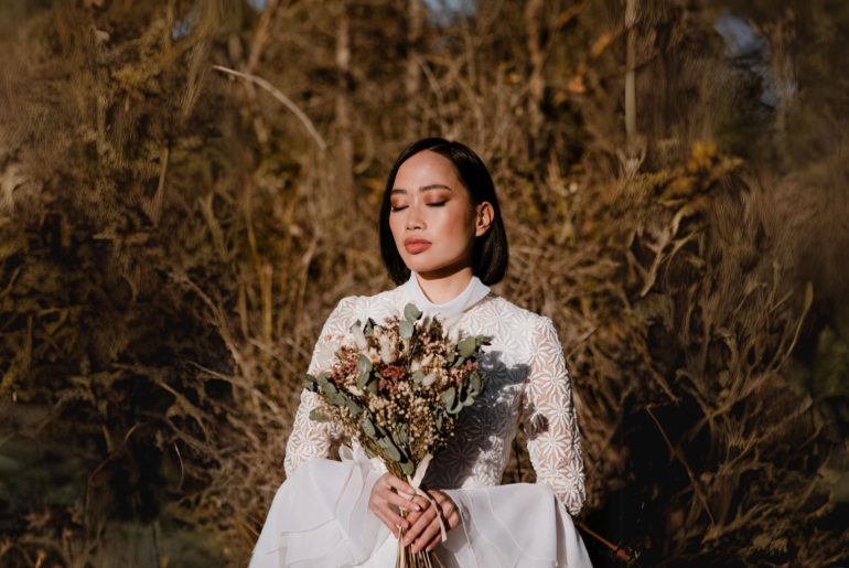 Ramos de novia preservados - Camomile Bouquet
