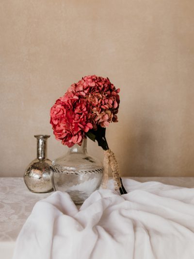 Ramo de novia hortensias preservadas - Camomile Bouquet 2