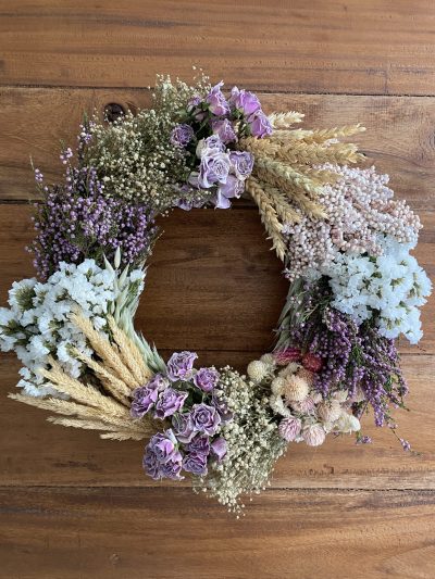 Workshop Corona de flores preservadas - Camomile Bouquet