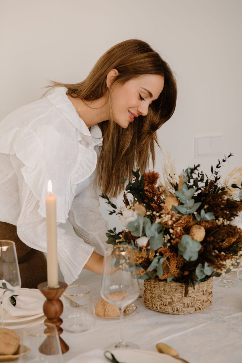 Cesta de flores preservadas otoñal 1 - Camomile Bouquet.jpeg