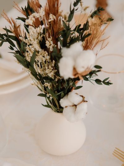 Jarroncito bebé navideño - Camomile Bouquet