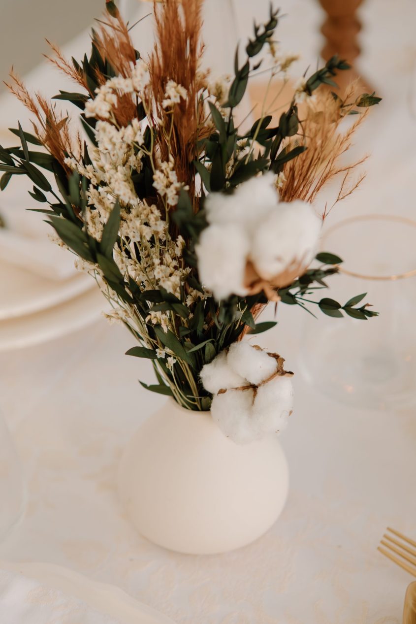 Jarroncito bebé navideño - Camomile Bouquet