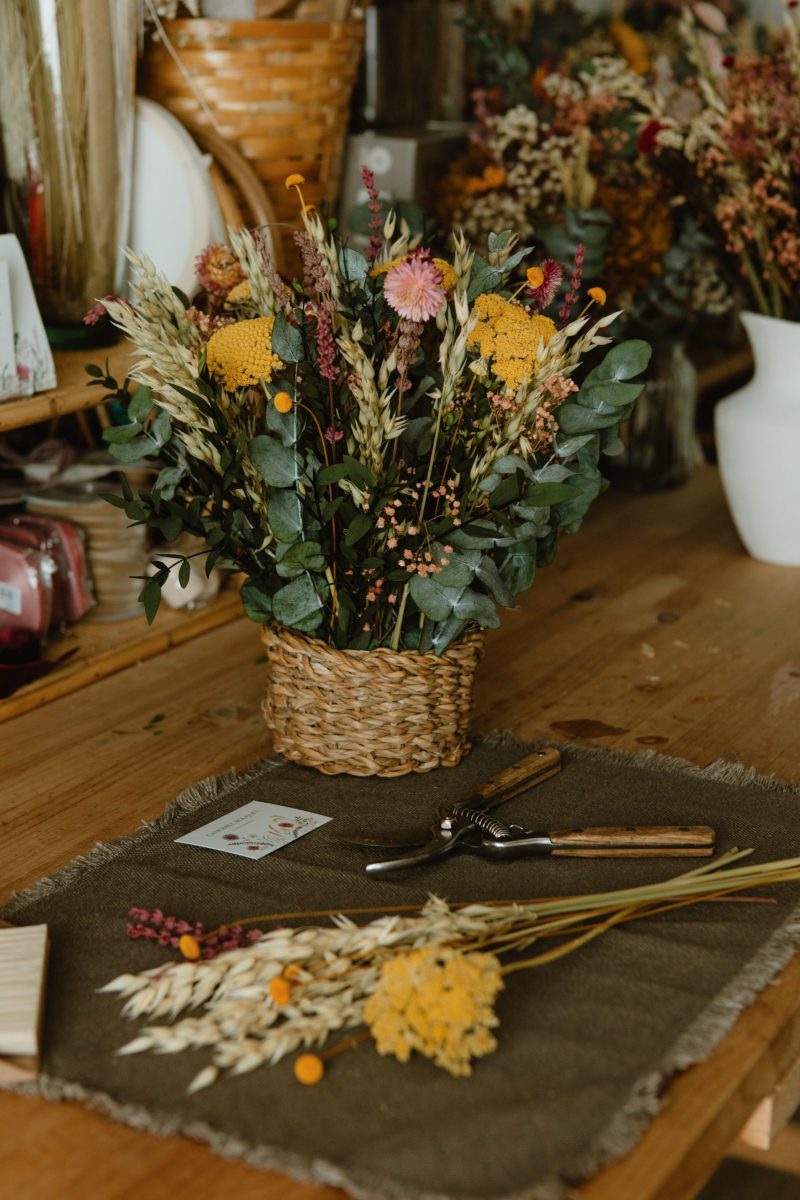 taller de Primavera – Cestas de Flores Preservadas - Camomile Bouquet (4) (1)